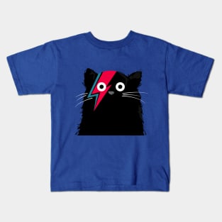 Flash black cat Kids T-Shirt